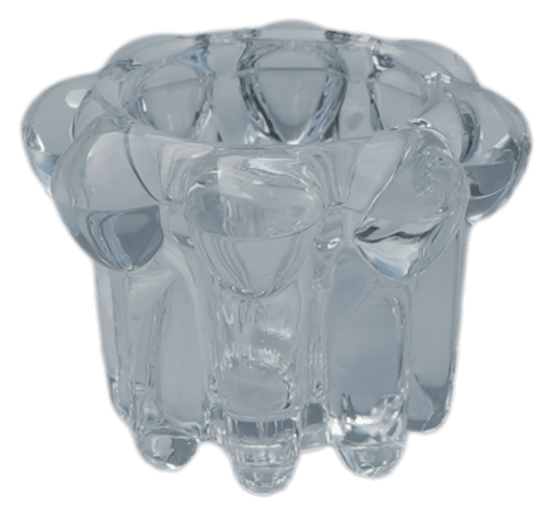 Glas (Alex) für Kerze und Teelicht